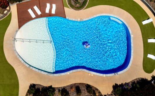 PH Overhead photo of the Swimming Pool